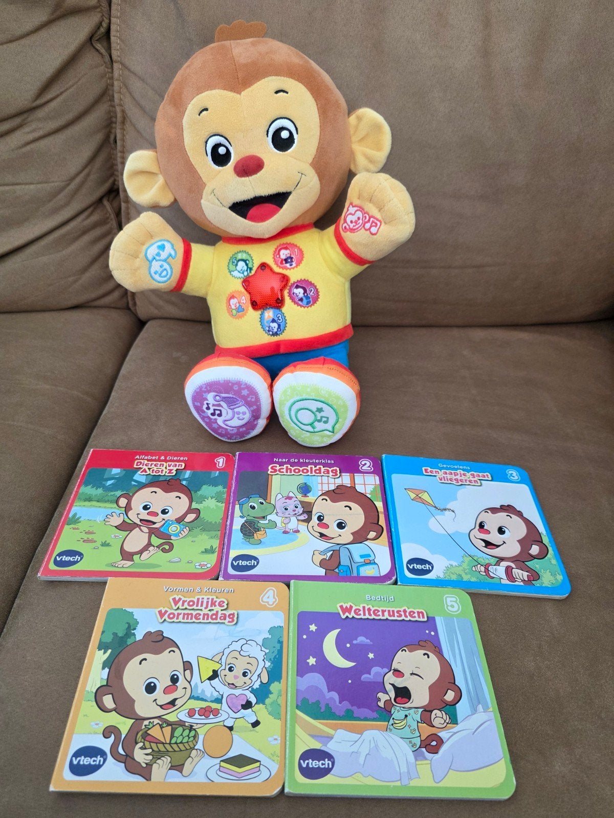 VTech Dieren Aapje met geluid en licht, Ophalen, Gebruikt, Overige typen, Met licht