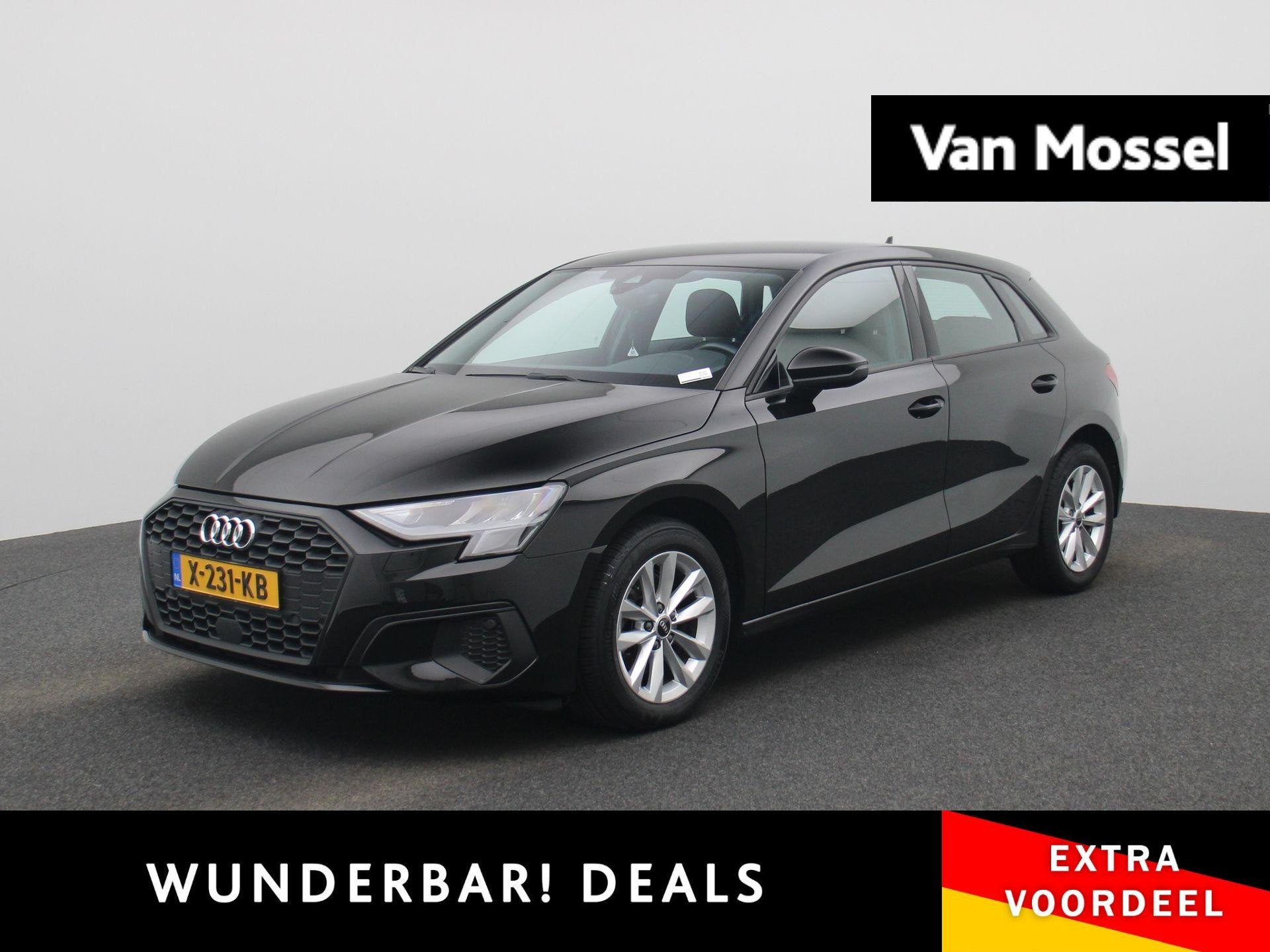 Audi A3 Sportback 30 TFSI Pro Line 110 PK | Automaat | Clima, Auto's, Audi, 12 maanden, Stof, Gebruikt, Zwart