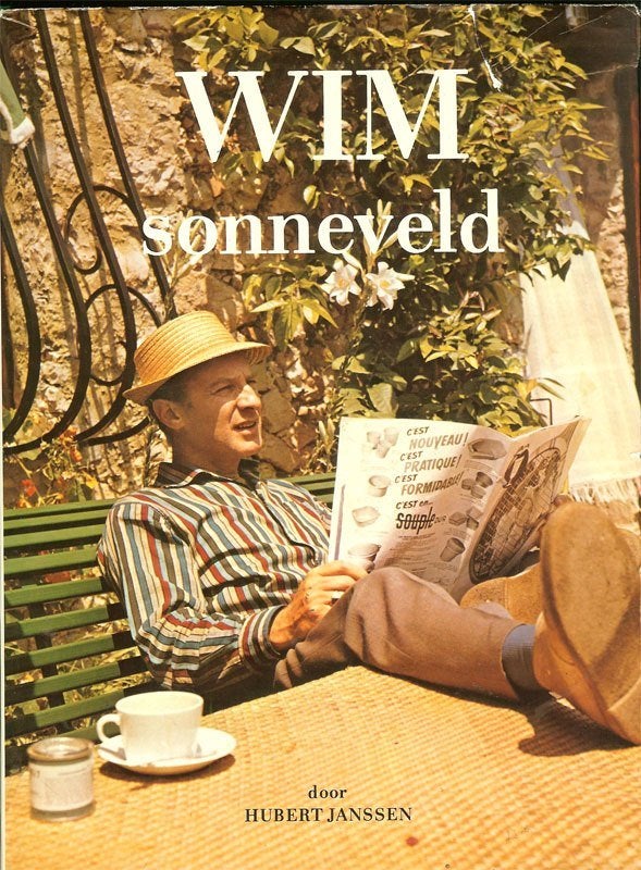 WIM SONNEVELD, gezien door Hubert Janssen. Incl 45-toeren, Ophalen of Verzenden, Zo goed als nieuw, Cabaret