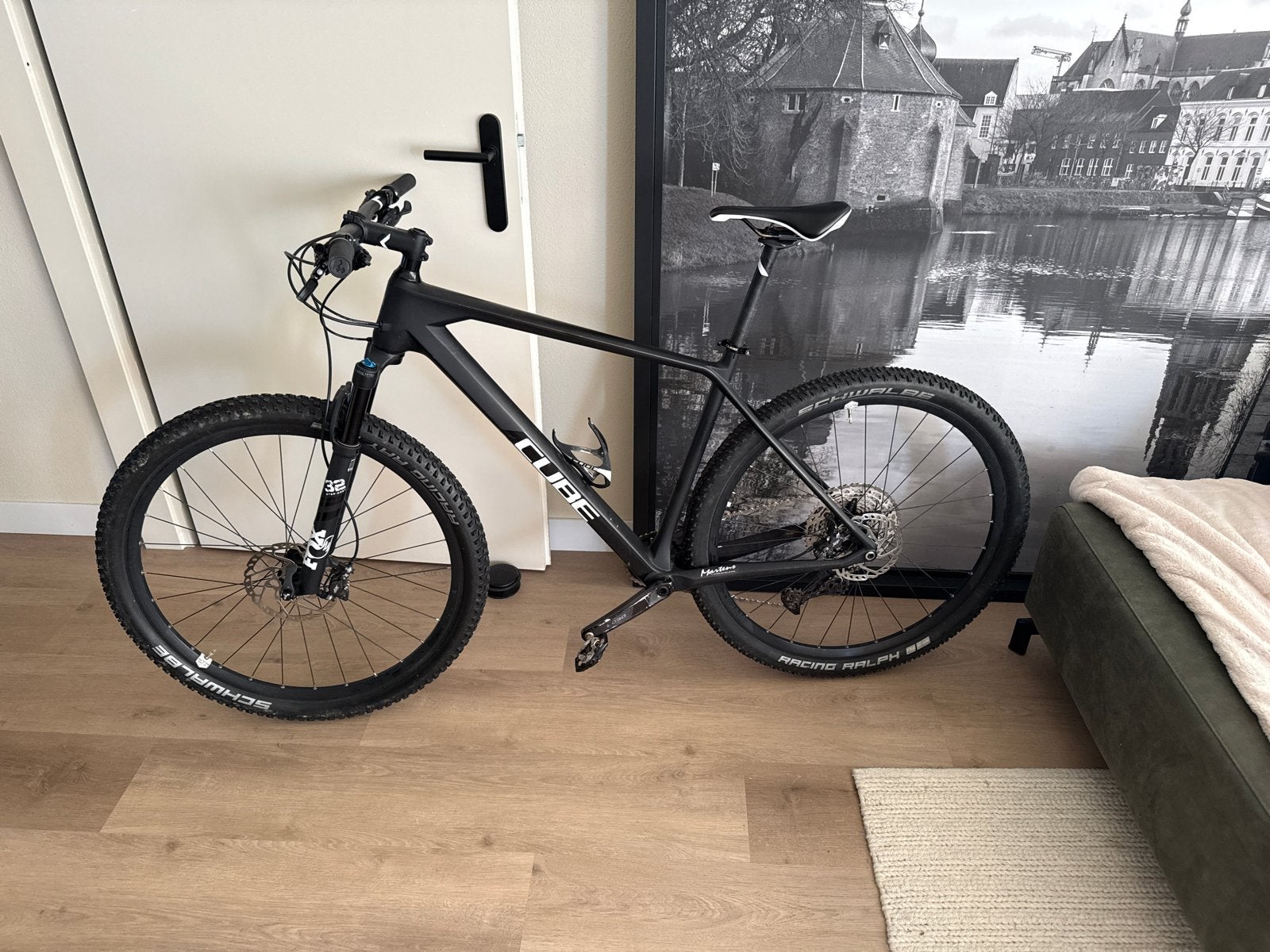 Cube reaction c62 race. Xl frame 183/198 cm, Hardtail, Heren, Zo goed als nieuw, Schijfrem