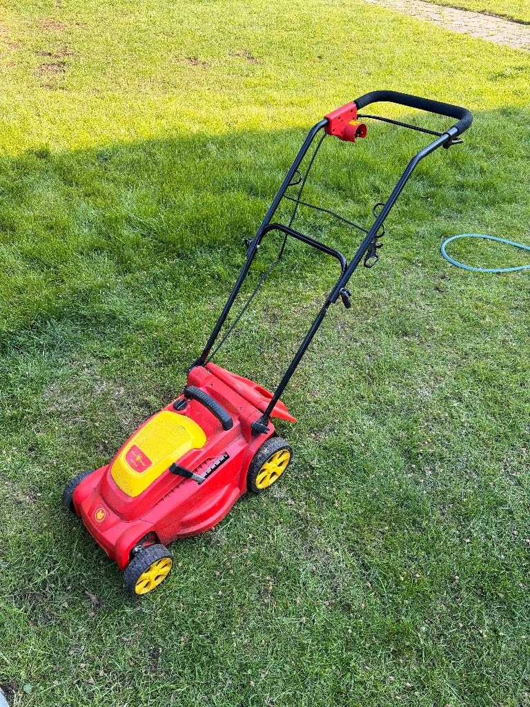 Grasmaaier WOLF-Garten, Ophalen, Cirkelmaaier, Gebruikt, Elektrische grasmaaier