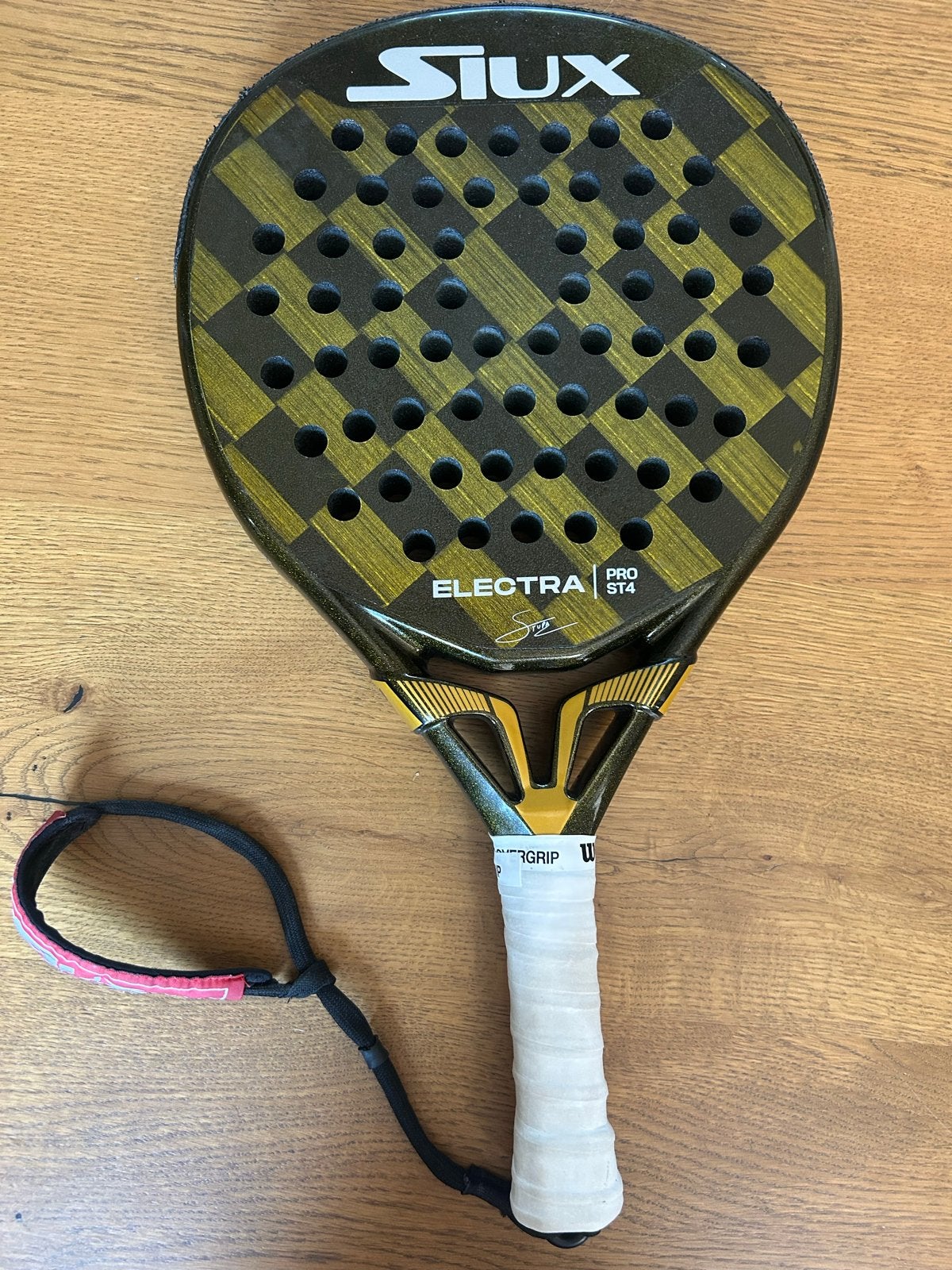 Siux Electra Pro ST4 Padelracket, Ophalen of Verzenden, Zo goed als nieuw, Padelracket