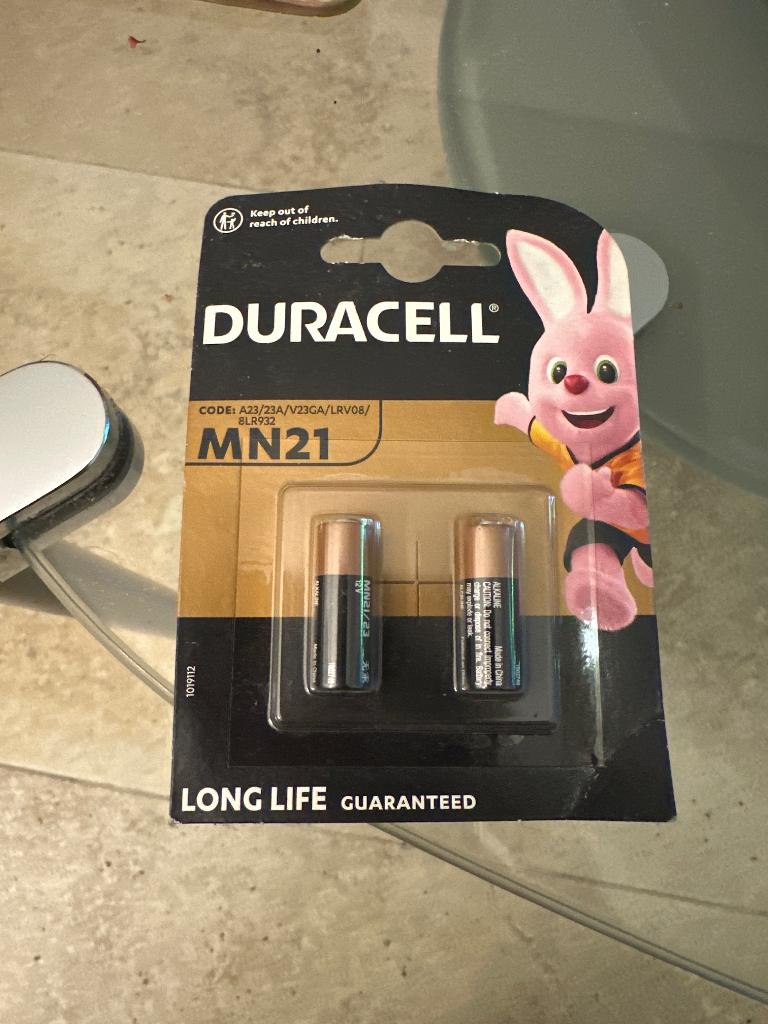 Duracell batterij MN 21, Ophalen of Verzenden, Nieuw