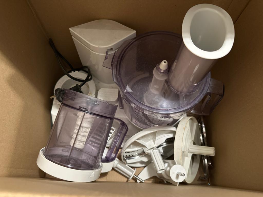 Braun CombiMax 700 keukenmachine - snelheidsregeling defect, Witgoed en Apparatuur, 2 tot 3 liter, Ophalen, Gebruikt, 3 snelheden of meer