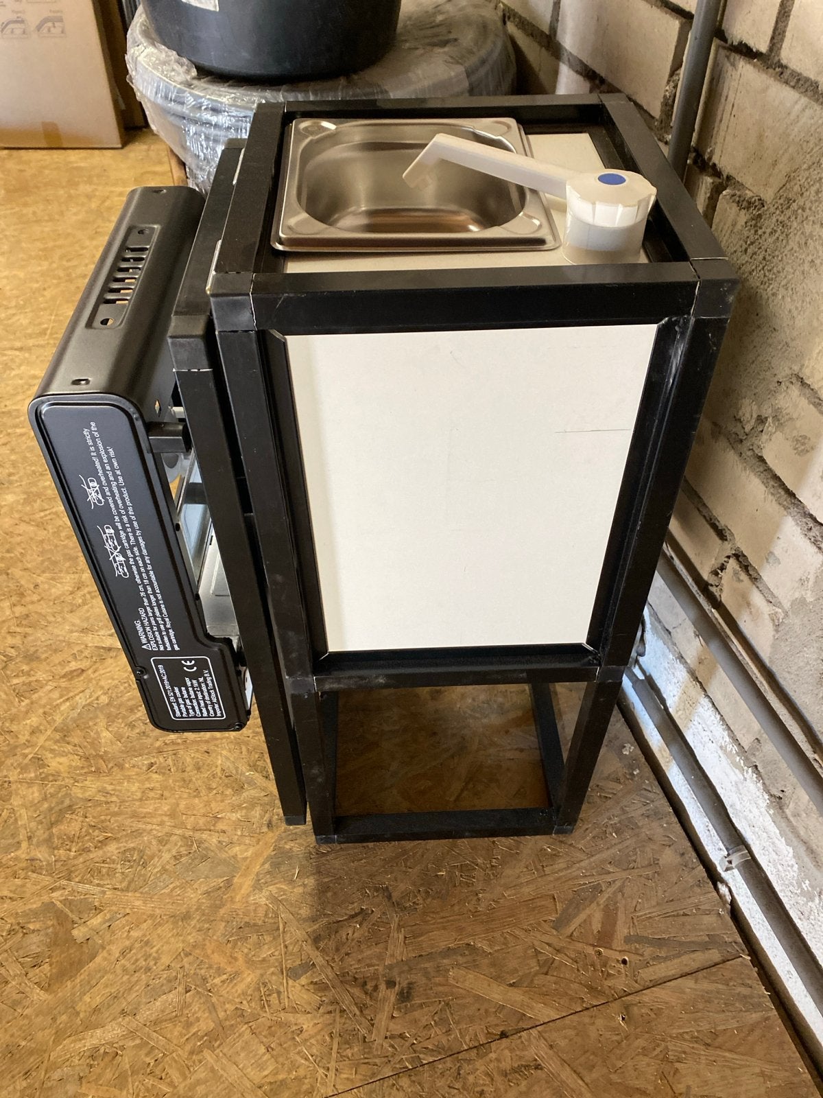 Mobiele wasbak CAMPER gasfornuis - Royal Cuisine, Ophalen, Gebruikt