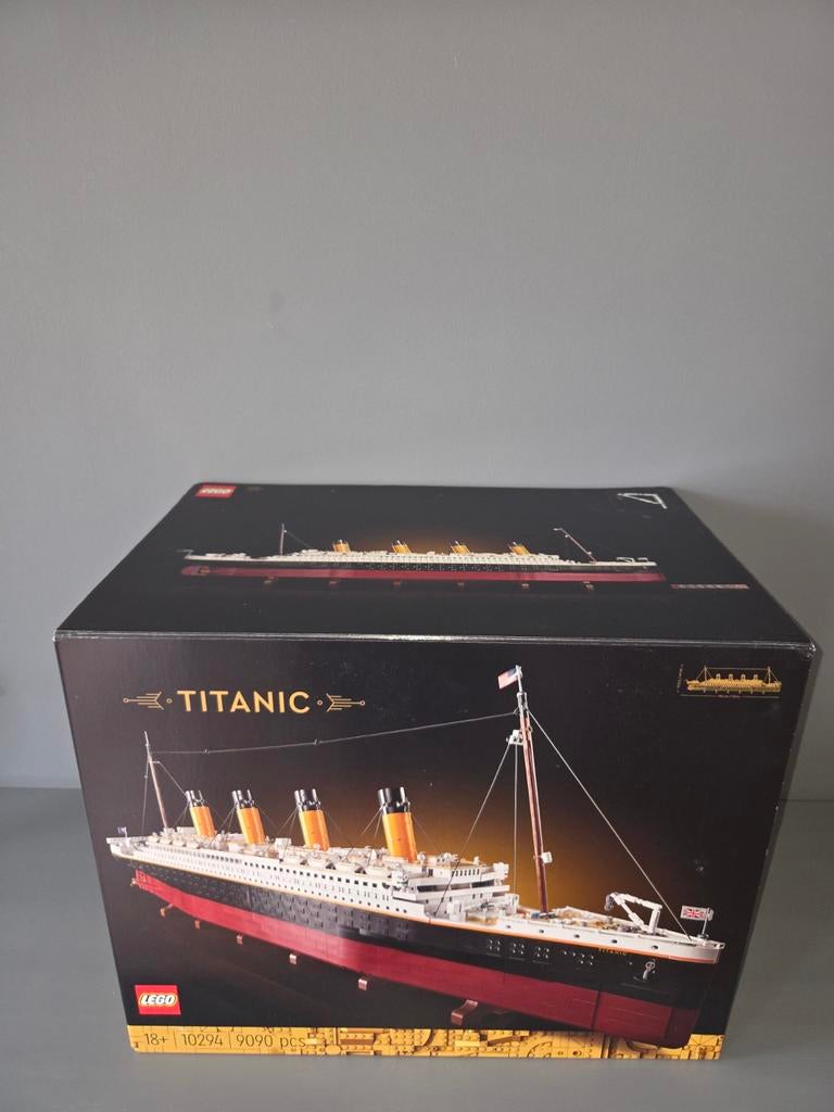 LEGO TITANIC set 10294, Hobby en Vrije tijd, Modelbouw | Boten en Schepen, Ophalen of Verzenden, Zo goed als nieuw, 1:50 tot 1:200