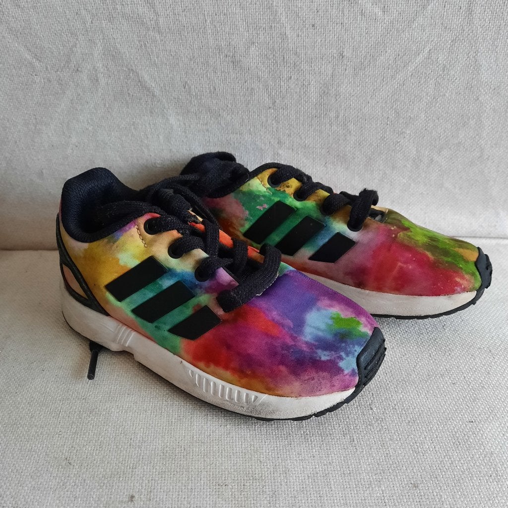 Adidas ZX flux infants multi color maat 25,5, Adidas, Gebruikt, Jongen of Meisje, Ophalen of Verzenden