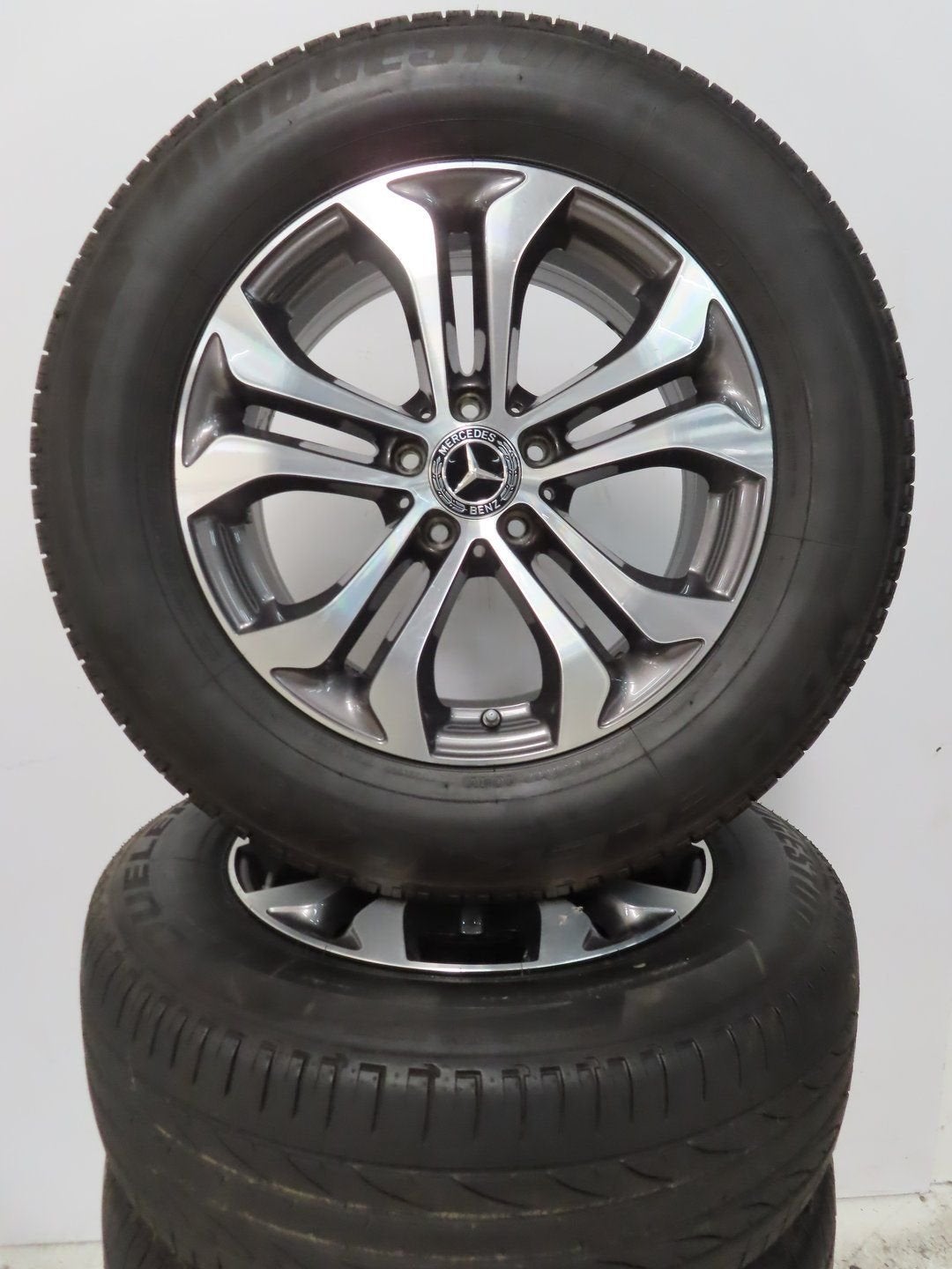 Mercedes GLC W253 17 inch velgen met zomerbanden demoset, Gebruikt, -, -, Banden en Velgen