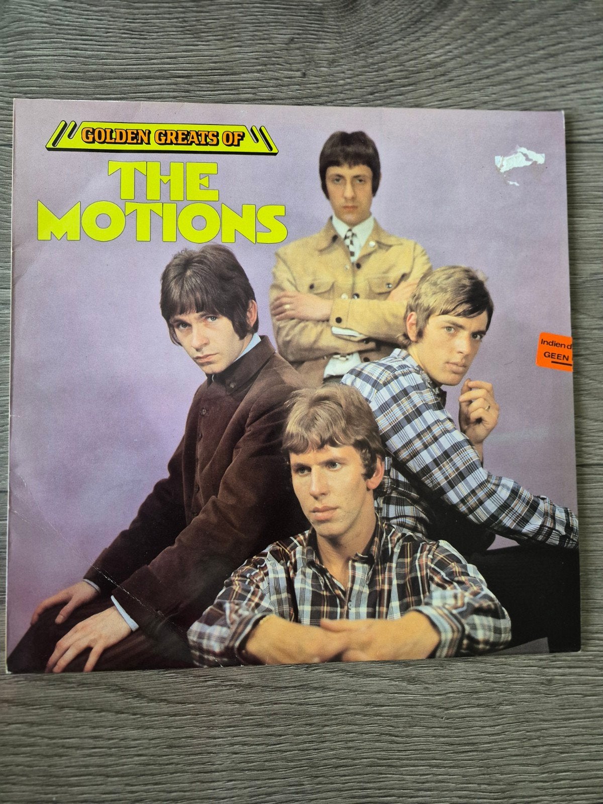 The Motions - Golden Greats Of The Motions LP (1979), Cd's en Dvd's, Vinyl | Pop, LP, Gebruikt, 12 inch, Verzenden
