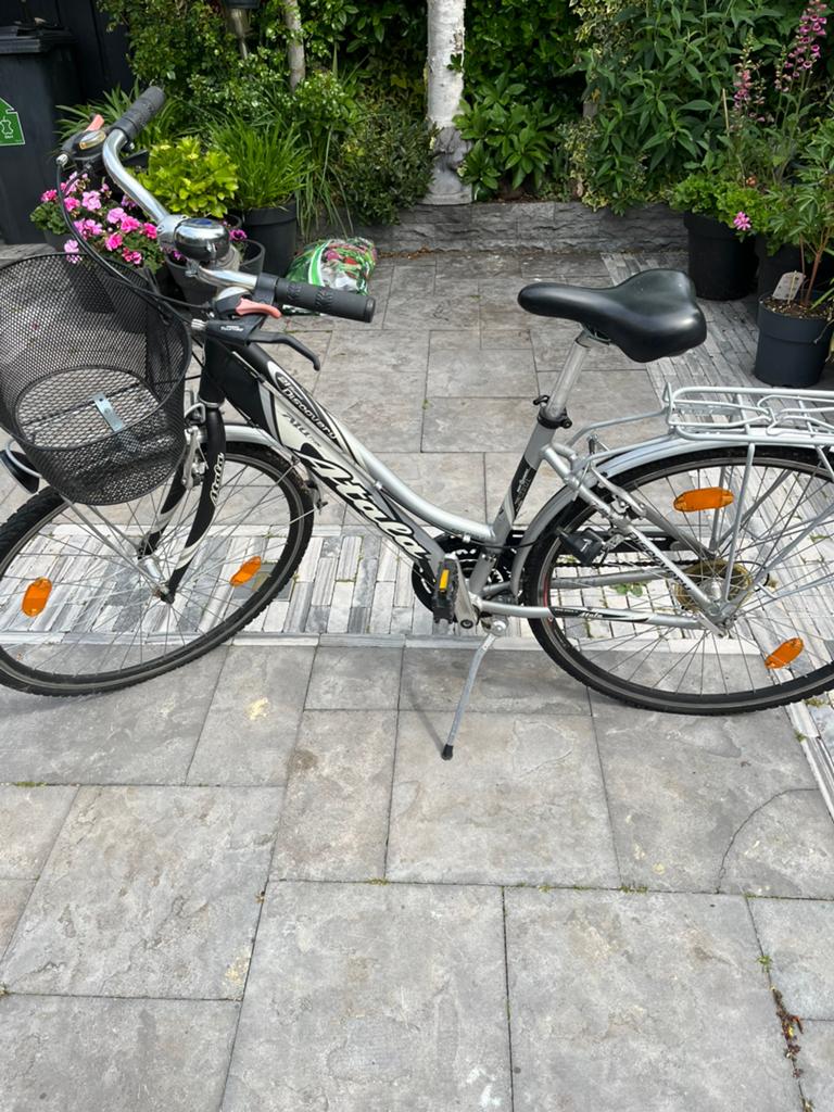 Dames  fiets, Velgrem, Versnellingen, Zo goed als nieuw, 50 tot 53 cm