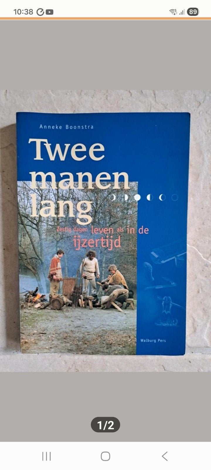Twee manen lang - Anneke Boonstra, Ophalen, Niet van toepassing, Zo goed als nieuw, Anneke Boonstra