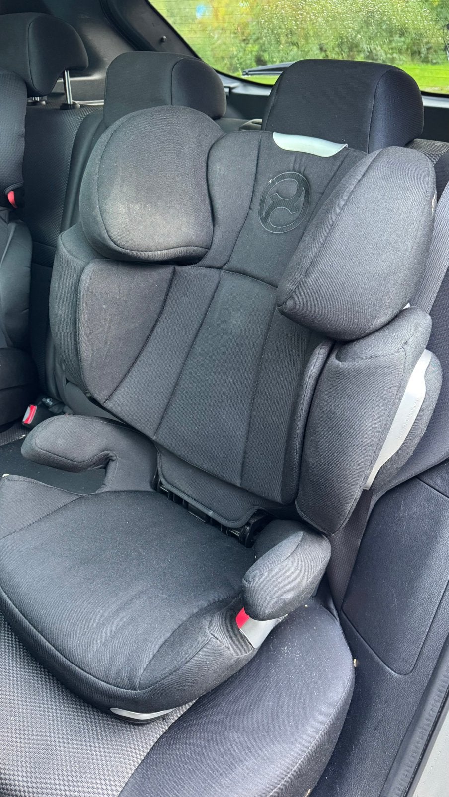 Cybex Isofix autostoel Solution Q3 Fix Plus, 15 t/m 36 kg, Zo goed als nieuw, Afneembare rugleuning, Isofix