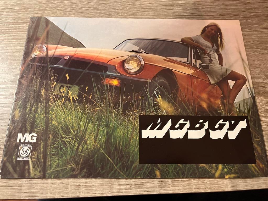 Mg Bgt Brochure - ca 1975, Ophalen of Verzenden, Nieuw