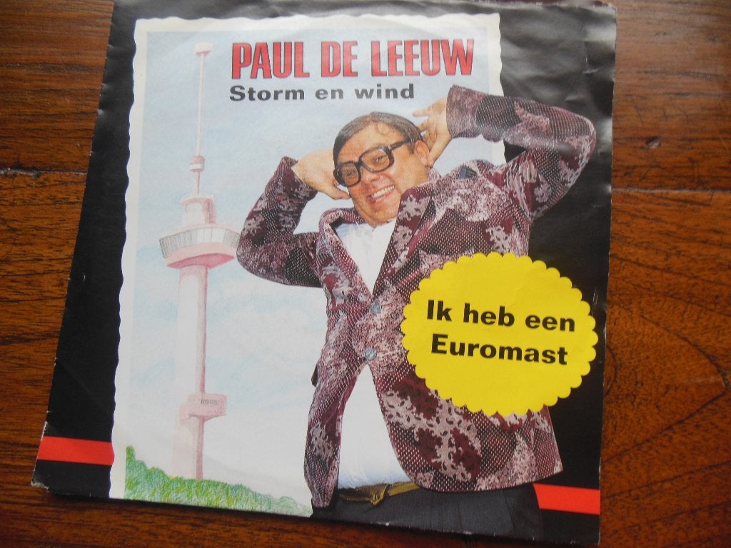 single paul de leeuw ik heb een euromast 45rpm jukebox 7'', Cd's en Dvd's, Gebruikt, 7 inch, Ophalen of Verzenden, Overige typen