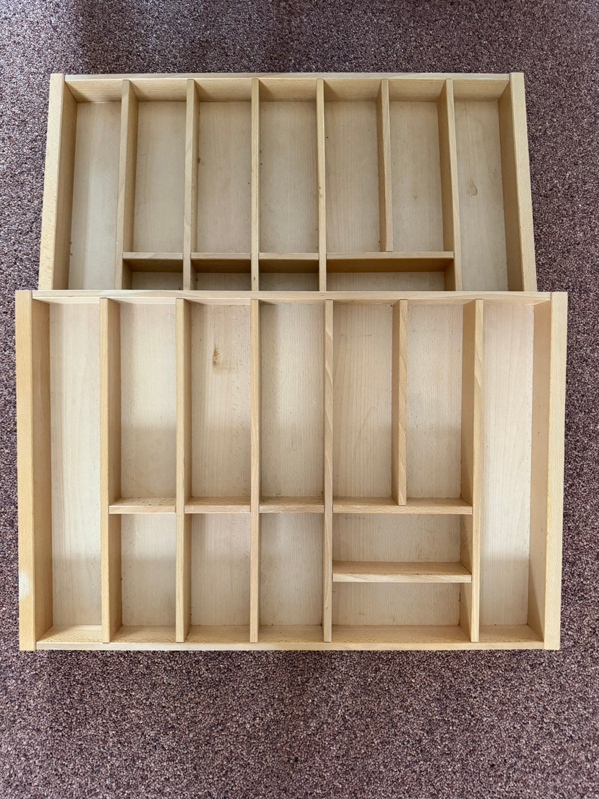 Besteklades hout, Huis en Inrichting, Ophalen of Verzenden, Gebruikt