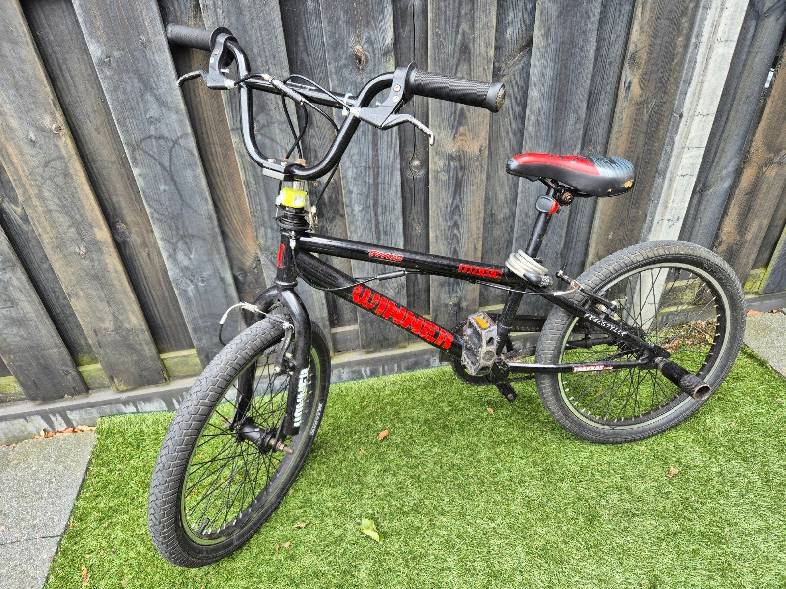 BMX 20inch, Fietsen en Brommers, Fietsen | Crossfietsen en BMX, Ophalen, Gebruikt, Staal