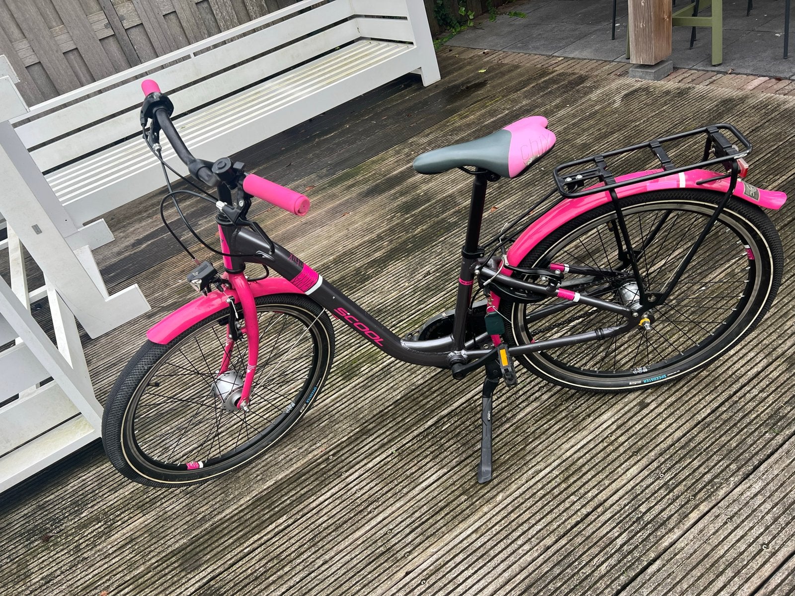 S'cool Chix kinderfiets 20 inch - 3 versnellingen, Ophalen of Verzenden, Gebruikt, 16 tot 20 inch