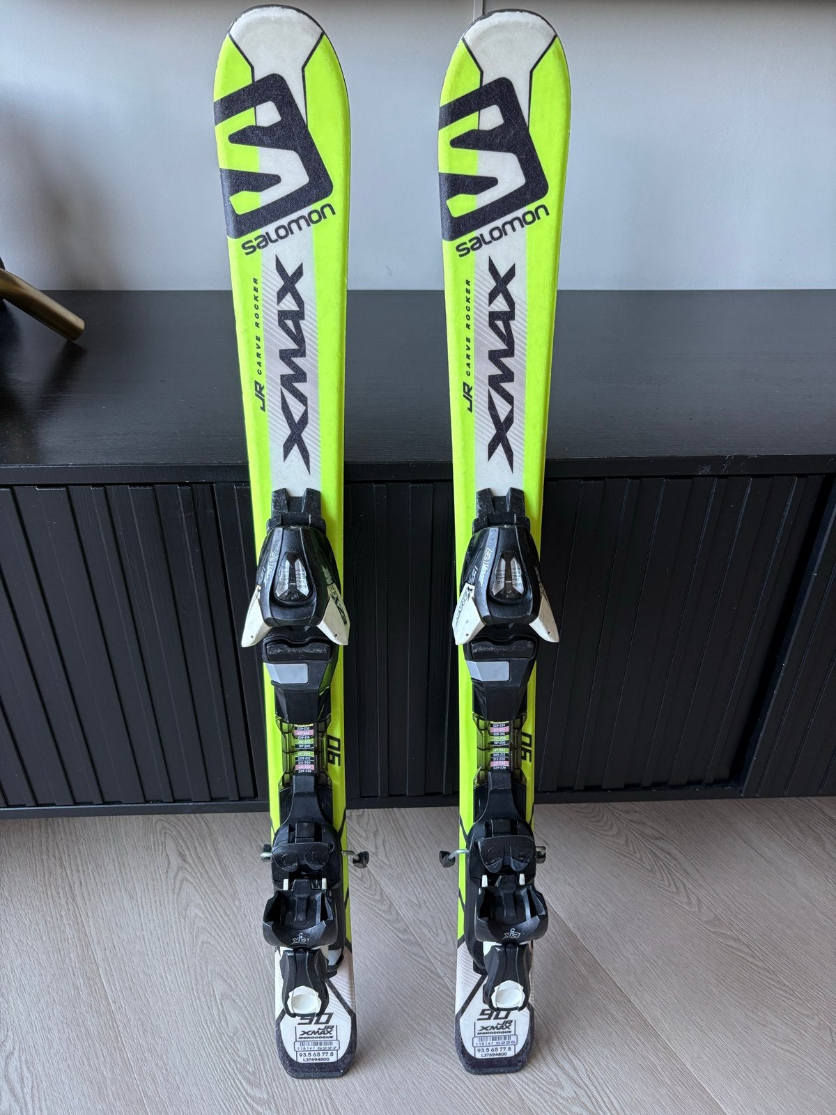 Salomon X-Max JR Carve Rocker Ski's - 90 cm, Sport en Fitness, Ophalen, Gebruikt, Salomon, Carve