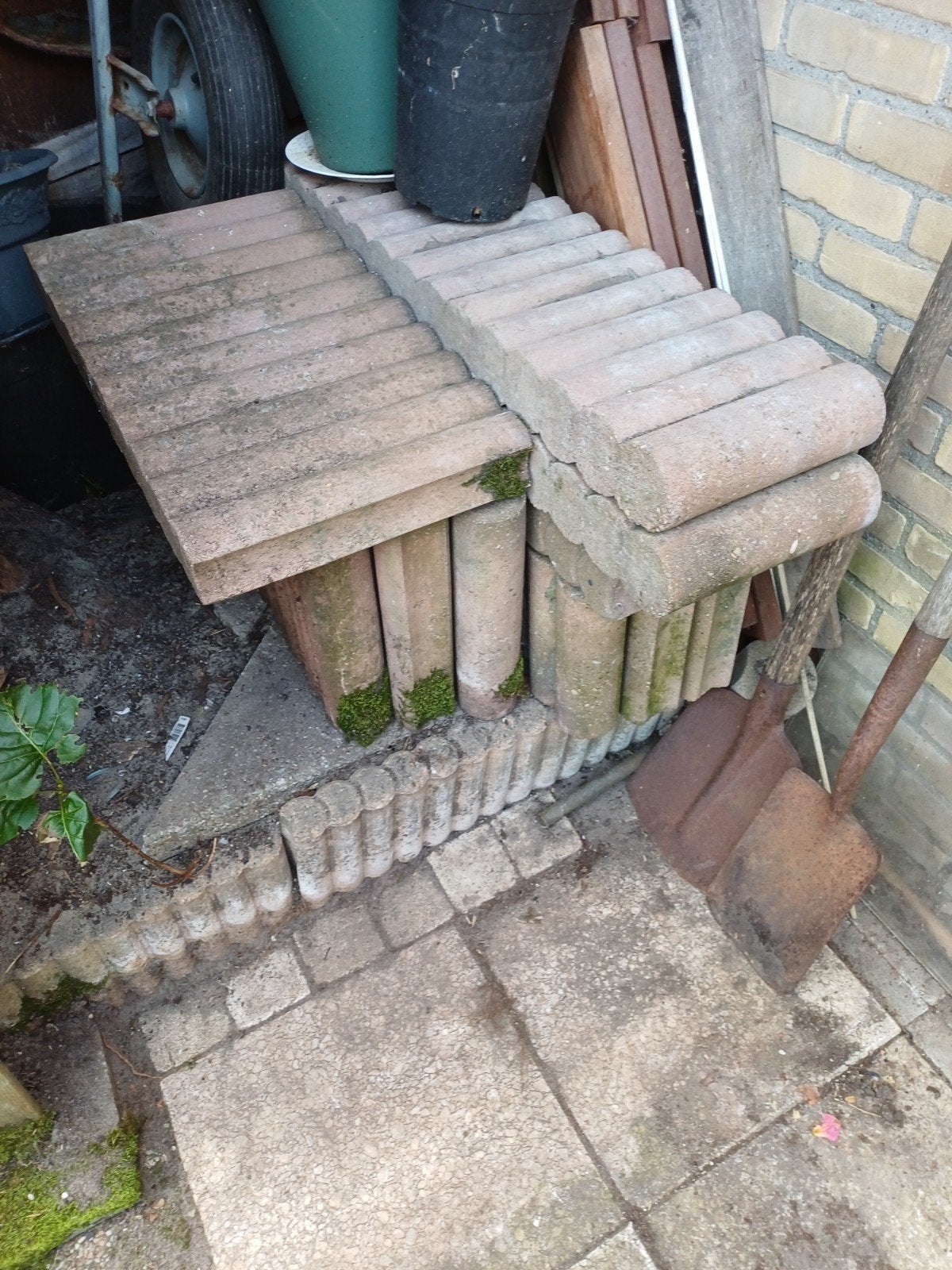 Border randen, Tuin en Terras, Tuinsets en Loungesets, Ophalen, 2 zitplaatsen