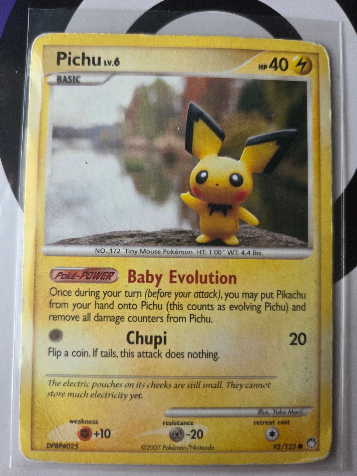 Pichu 93/123 2007, Ophalen, Zo goed als nieuw
