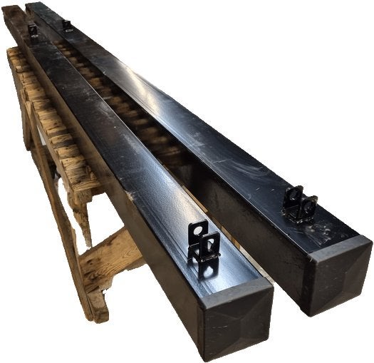 Metalen dubbele tuinpoort 180x300cm, Tuin en Terras, Ophalen, IJzer, 200 cm of meer, Draaipoort