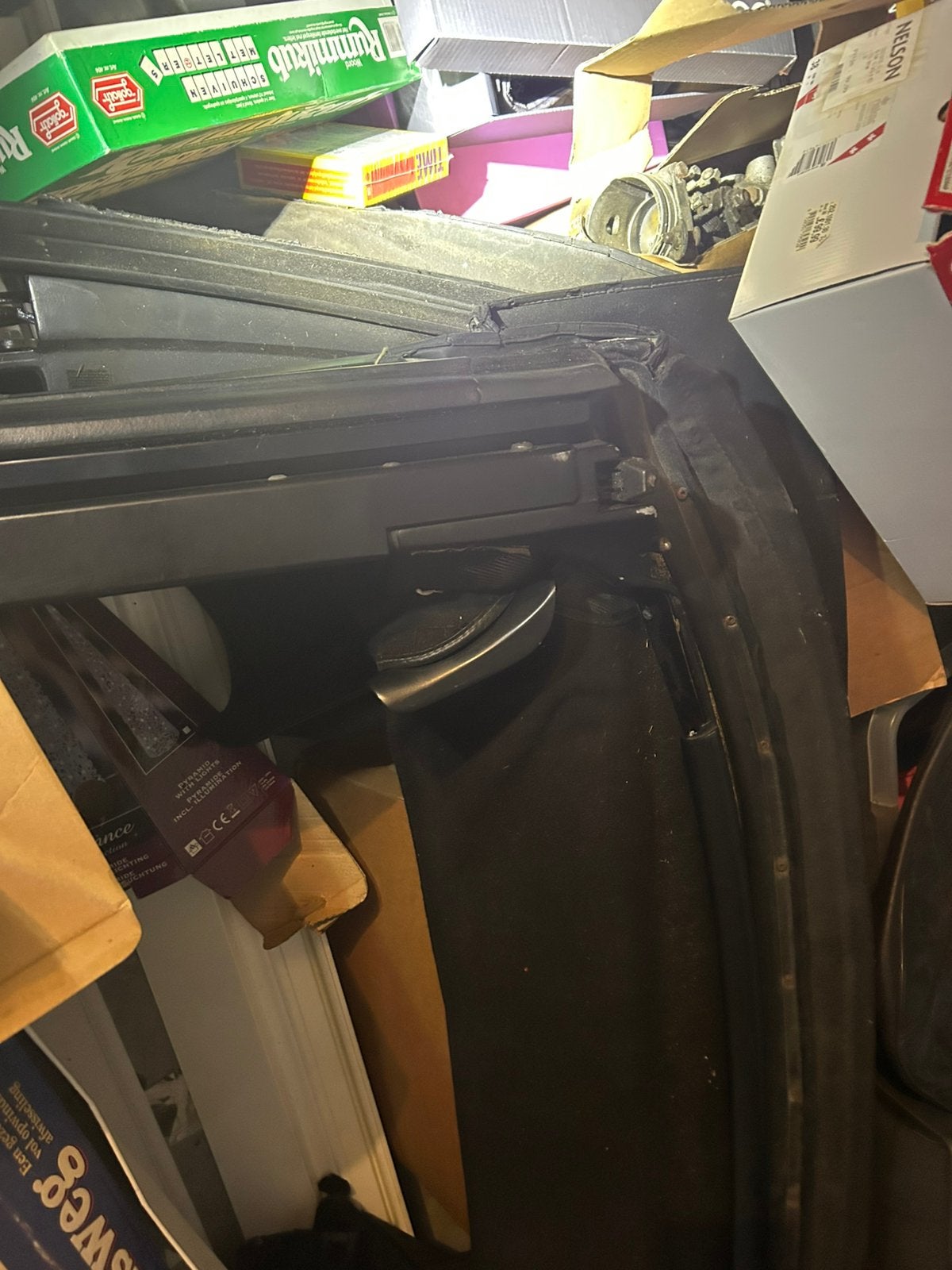 Cabrio kap saab 900 classic, Ophalen