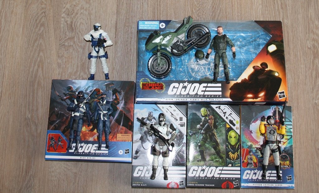 Gi Joe Classified 7 figuren + 1 voertuig, Verzamelen, Ophalen of Verzenden, Nieuw
