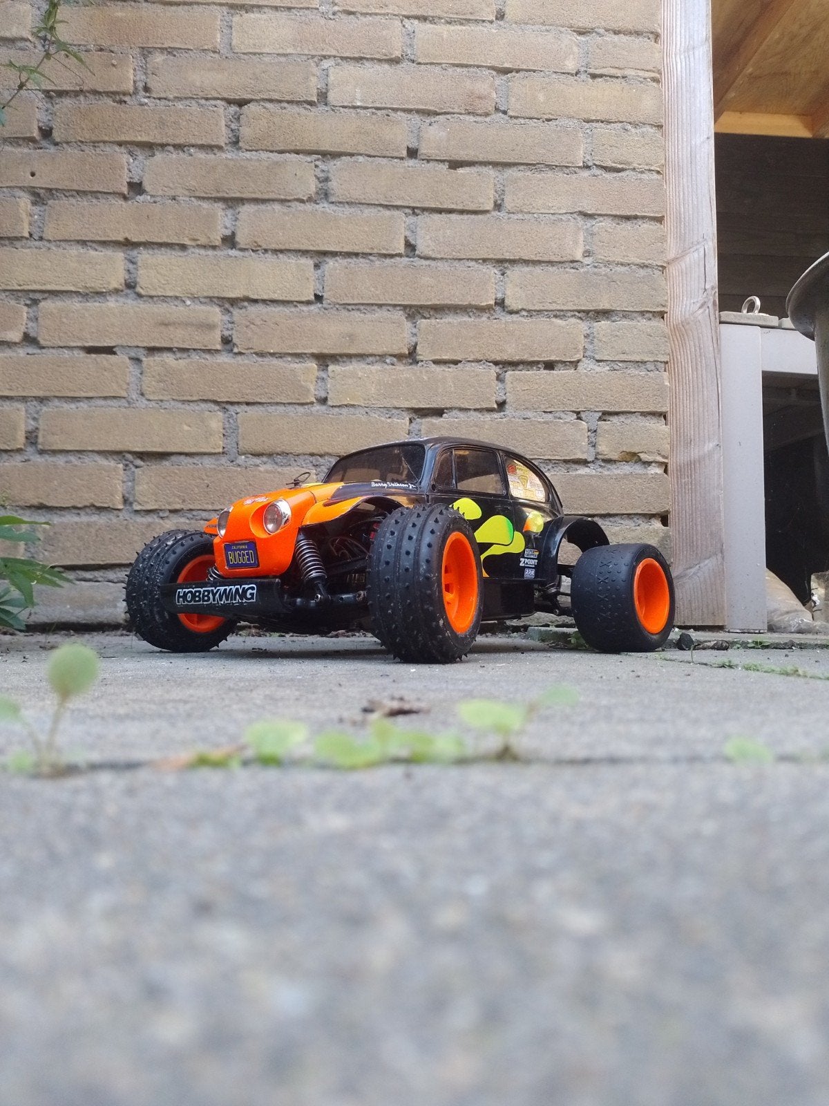 Tamiya blitzer beetle orgineel, Elektro, Verzenden, Zo goed als nieuw, Schaal 1:10