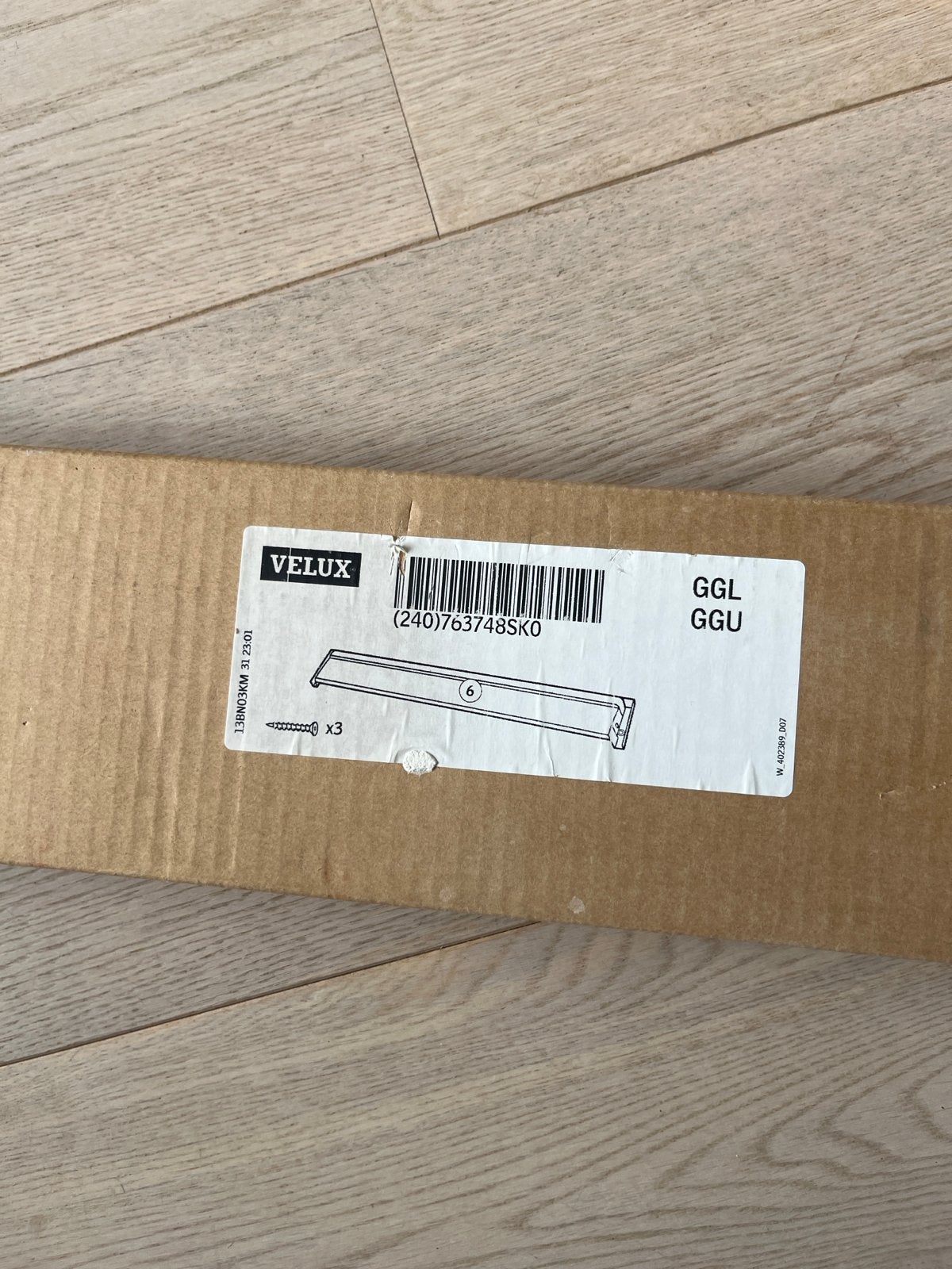 Velux GGL GGU Dakraam Onderdeel - Nieuw in Doos, Minder dan 80 cm, Nieuw, Dakraam, 160 cm of meer