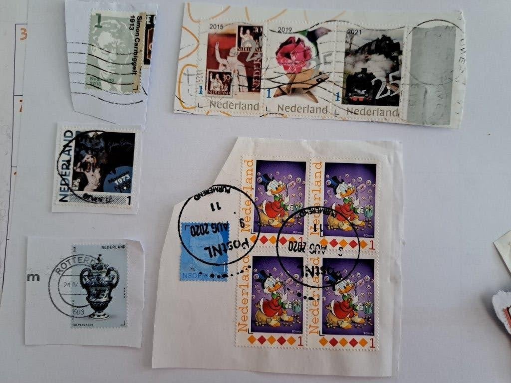 POSTZEGELS - NEDERLAND - 10 X GESTEMPELD  - 1I, Postzegels en Munten, Ophalen of Verzenden, Na 1940, Gestempeld