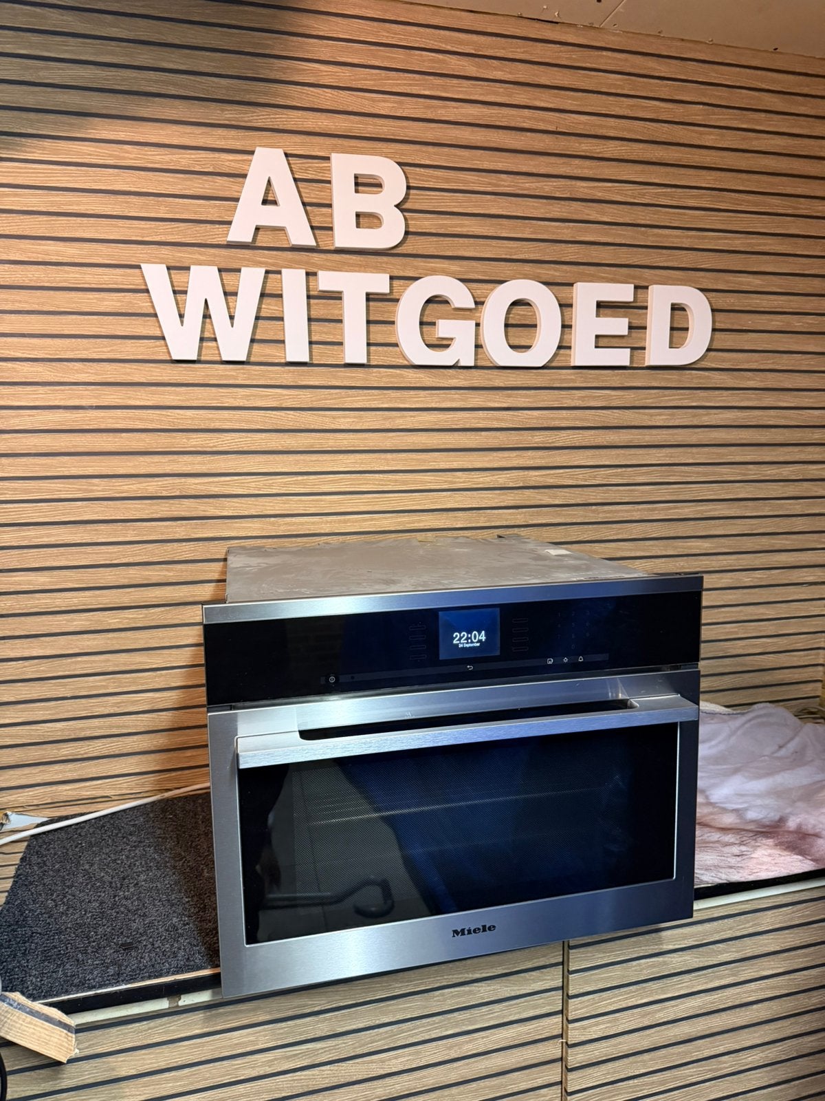 Luxe Miele ContourLine XL Combi-Stoomoven – Inbouw, Ophalen, Zo goed als nieuw, Magnetronfunctie, Oven met grill