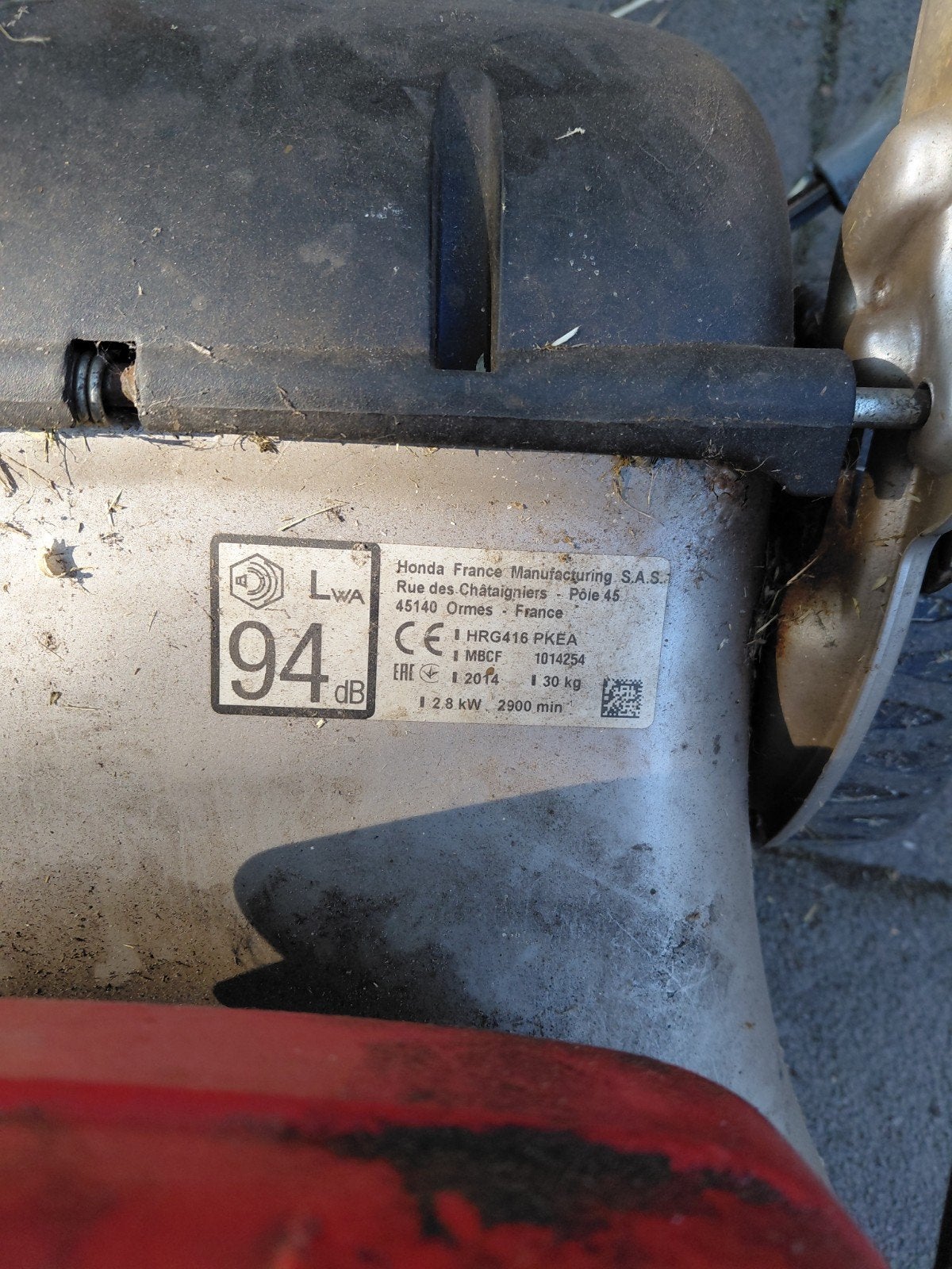 Honda IZY Benzine Grasmaaier - Gebruikt, Ophalen, Cirkelmaaier, Honda, Gebruikt