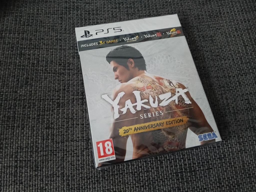 [PS5] Yakuza: 20th Anniversary Edition (Sealed), Spelcomputers en Games, Games | Sony PlayStation 5, Nieuw, Avontuur en Actie
