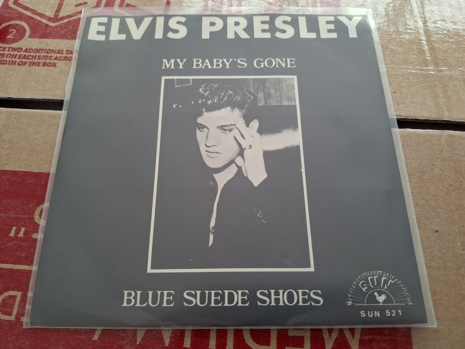 Elvis Presley - Blue Suede Shoes / My Baby's Gone (Single), Gebruikt, Verzenden, 7 inch, Single