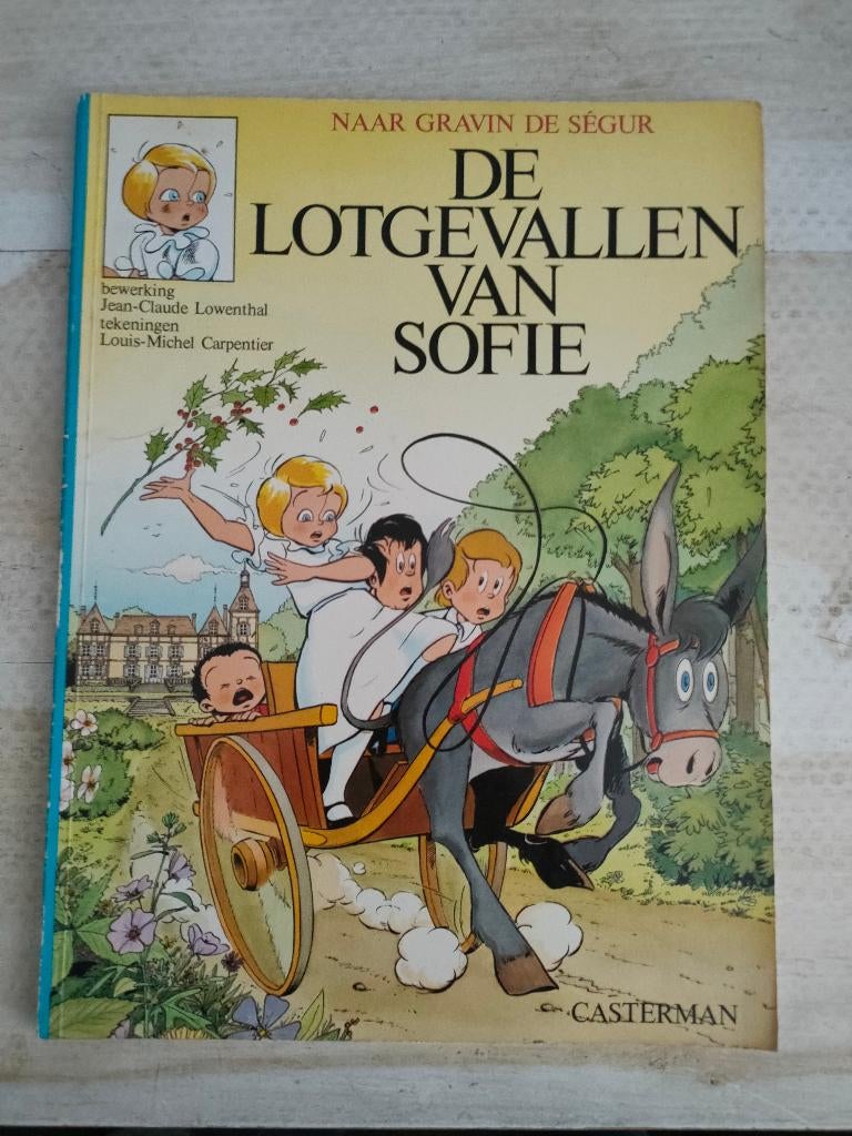NAAR GRAVIN DE SÉGUR nr. 1 De lotgevallen van Sofie (jfb-1€), Eén stripboek, Ophalen of Verzenden, Gelezen
