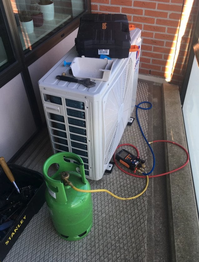 airco installatie gereedschap, Ophalen, Koelen en Ontvochtigen, Minder dan 60 m³, 3 snelheden of meer