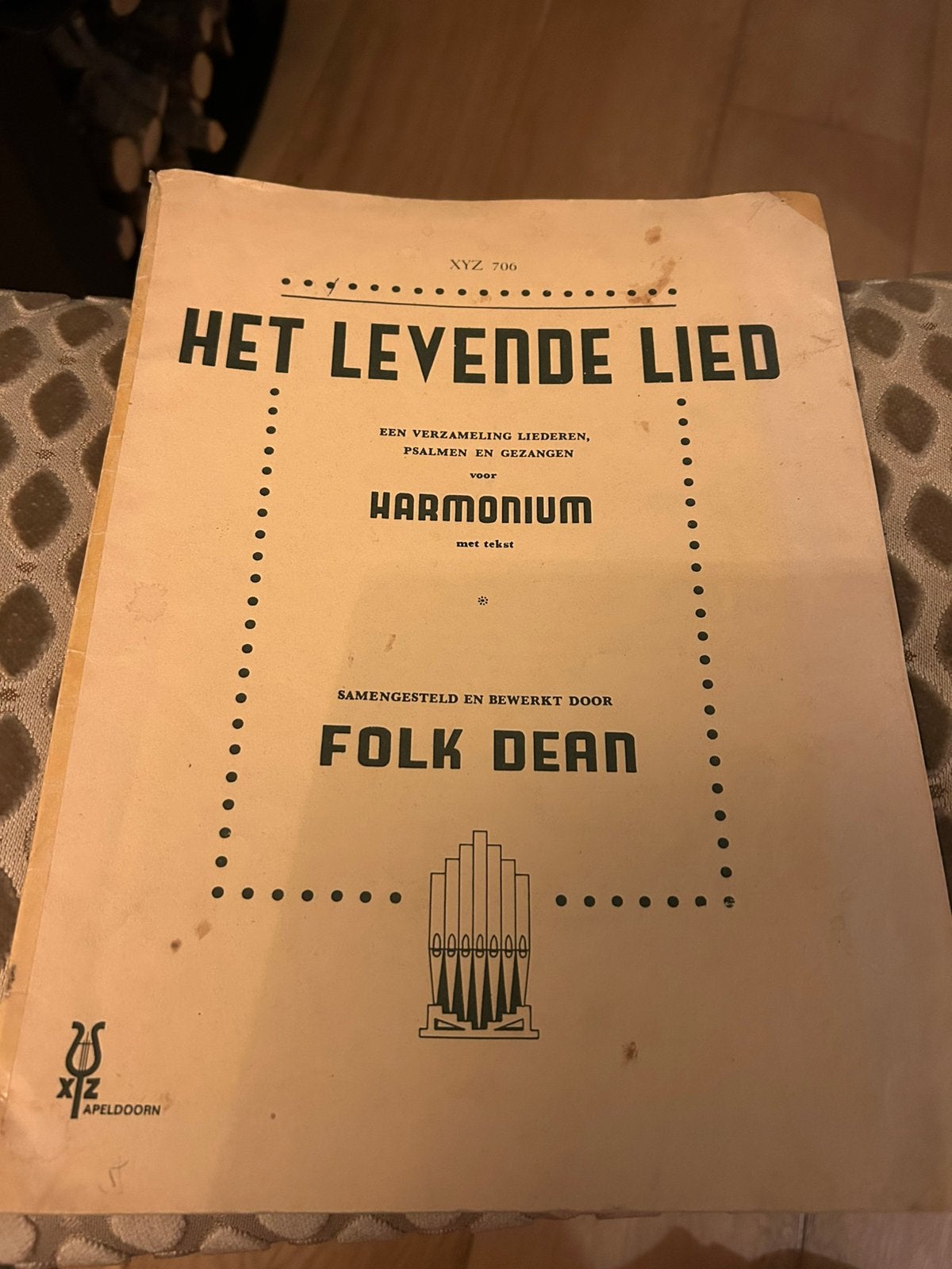 Folk Dean blad muziek Het levende lied, Ophalen of Verzenden, Gebruikt, Les of Cursus