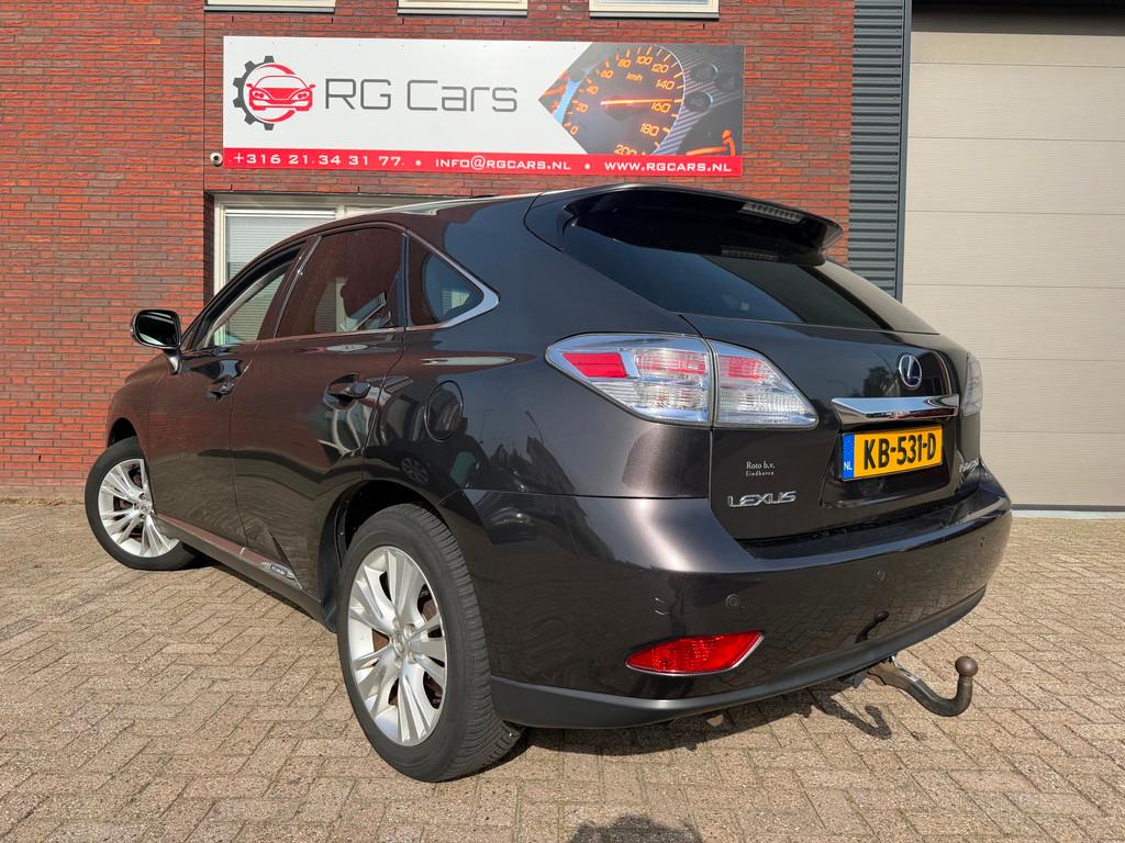 Lexus RX 450h 4WD Tech / Leder / Camera / Memory / Navi / PD, 249 pk, Gebruikt, 138 €/maand, Leder