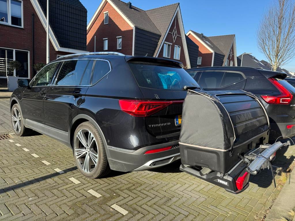 Trekhaakoffer, fietsendrager of dakkoffer huren Gouda, Ophalen, Gebruikt