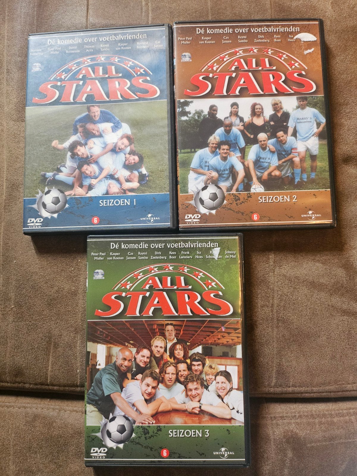 All Stars - Complete Serie (Seizoen 1, 2 & 3) DVD, Cd's en Dvd's, Dvd's | Tv en Series, Gebruikt, Nederlands, Komedie, Vanaf 6 jaar