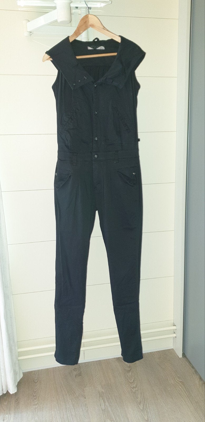 SkunkFunk jumpsuit met hoodie, Kleding | Dames, Ophalen of Verzenden, Zo goed als nieuw, Zwart
