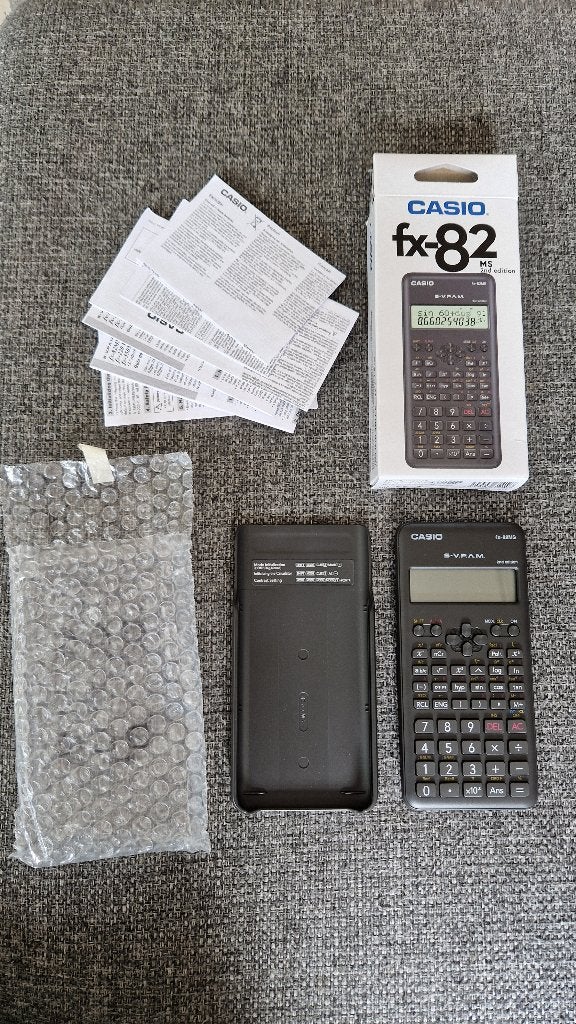 Rekenmachine CASIO FX 82 MS second edition NIEUW!!, Ophalen of Verzenden, Nieuw