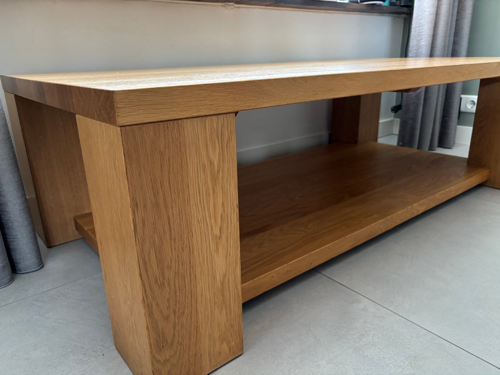 Eikenhouten tafel 150x80 - goede staat, Ophalen, Eikenhout, 50 tot 100 cm, Zo goed als nieuw