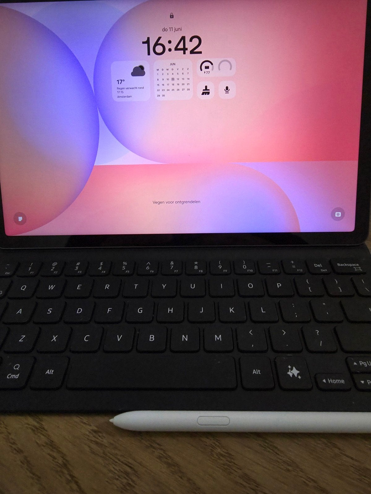 Samsung Galaxy Tab S10 Lite, Wi-Fi, 6GB, 128GB + Book Cover, Ophalen of Verzenden, Zo goed als nieuw, Wi-Fi, 128 GB