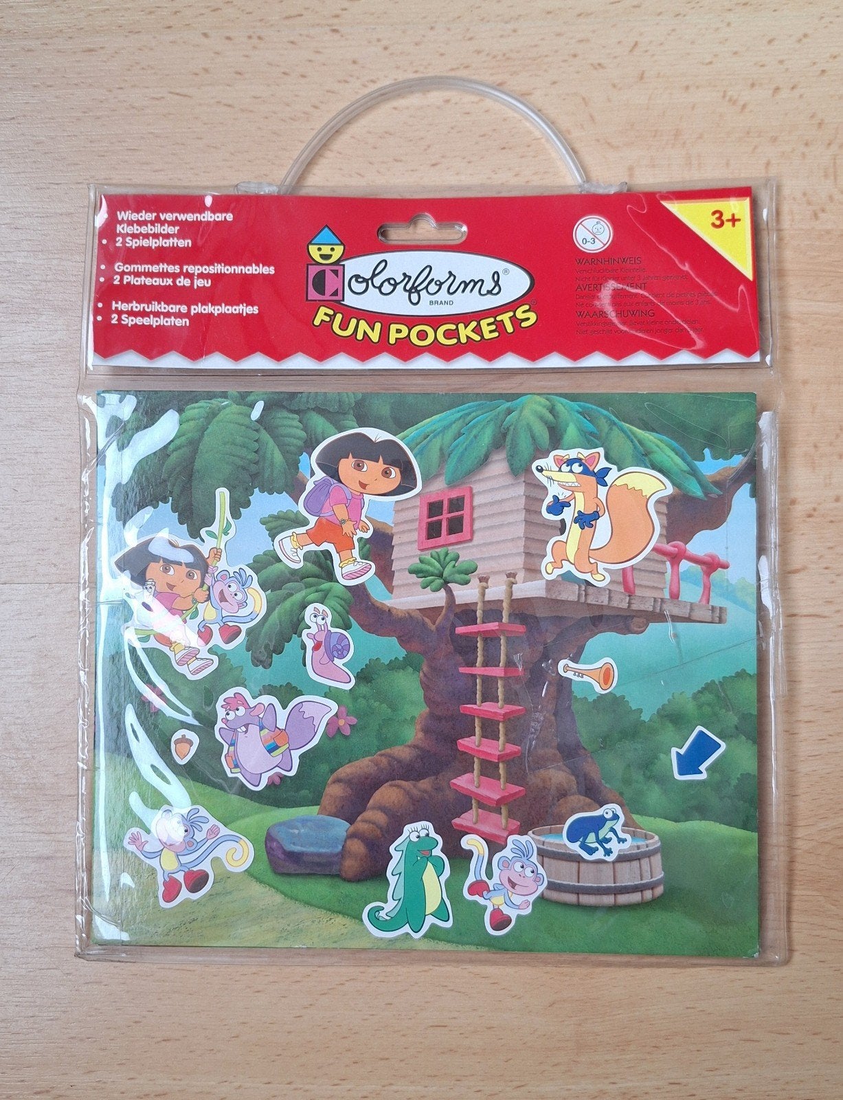 Colorforms Fun Pocket Dora the Explorer, Kinderen en Baby's, Ophalen of Verzenden, Zo goed als nieuw, Ontdekken