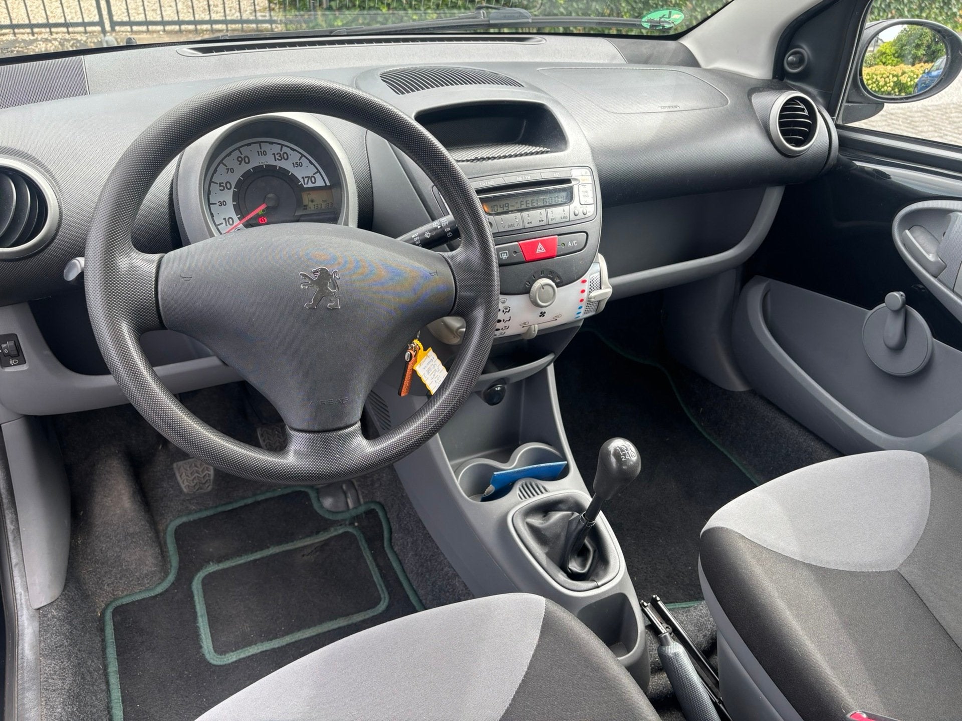 Peugeot 107 1.0-12V XR | Airco |, Auto's, Voorwielaandrijving, Euro 5, Stof, Gebruikt