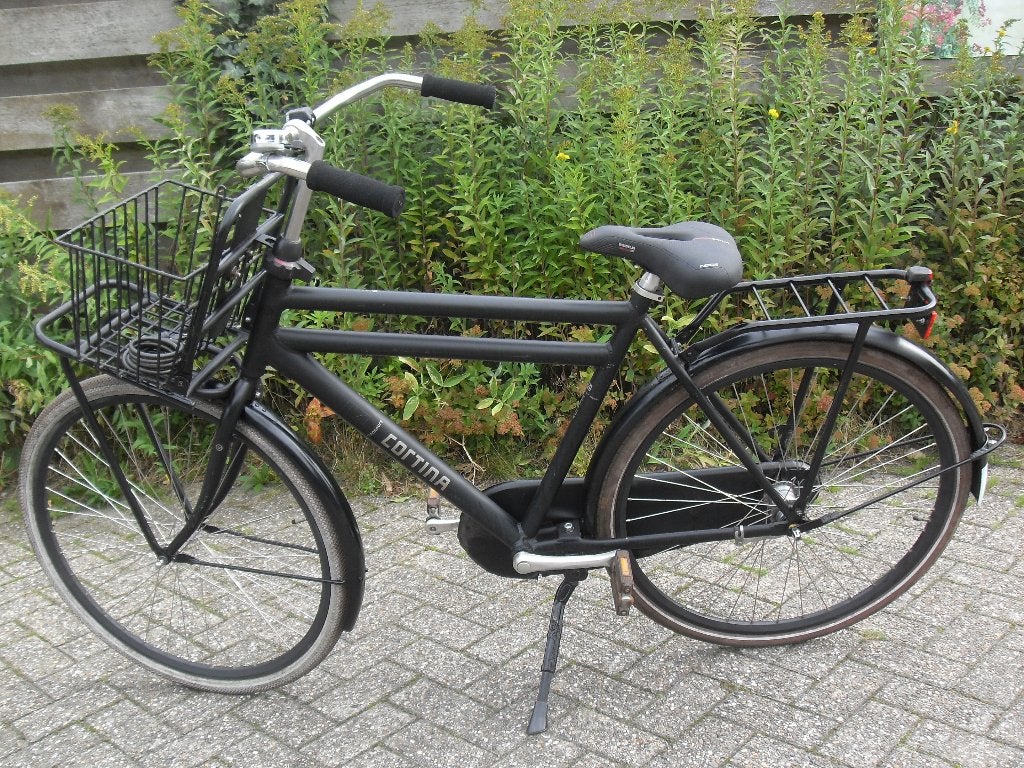 Transport herenfiets Cortina, Fietsen en Brommers, Terugtraprem, Gebruikt, 61 tot 65 cm, Ophalen