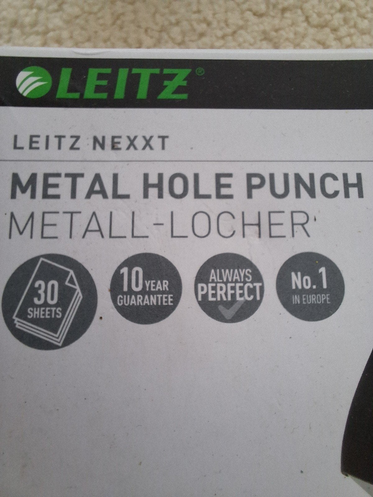 Leitz perforator, Diversen, Bureau-accessoires, Leitz, Onbekend, Nieuw, Ophalen of Verzenden