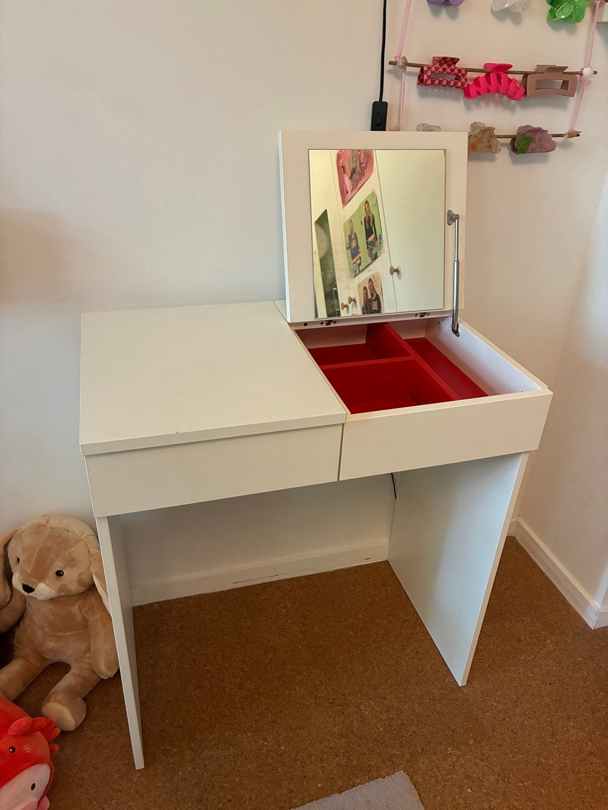 Ikea Brimnes make up kaptafel, Ophalen, Gebruikt, 50 tot 100 cm, Minder dan 100 cm