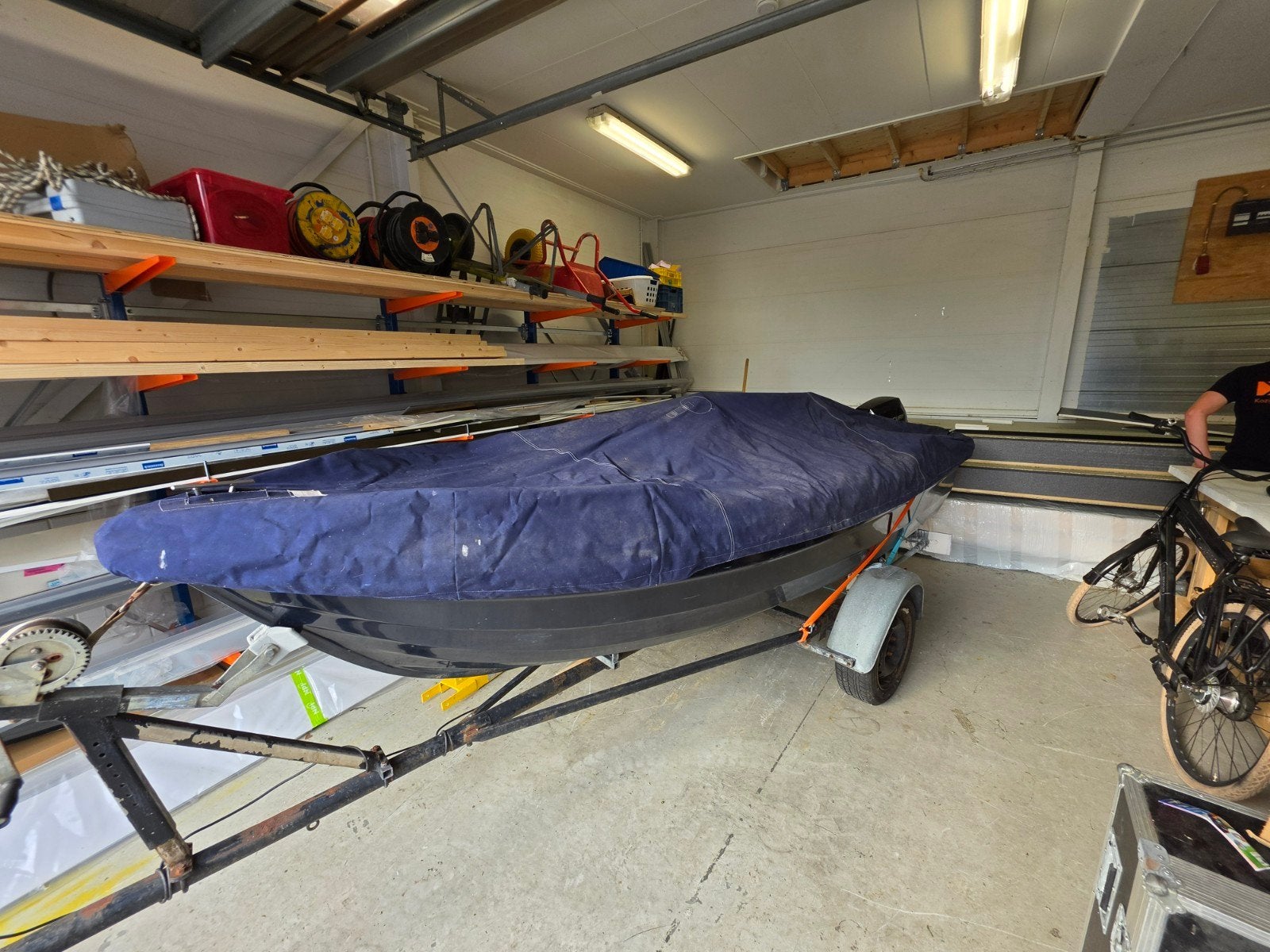 Remus 390 Sloep met Mercury 8pk buitenboordmotor, Watersport en Boten, Ophalen of Verzenden